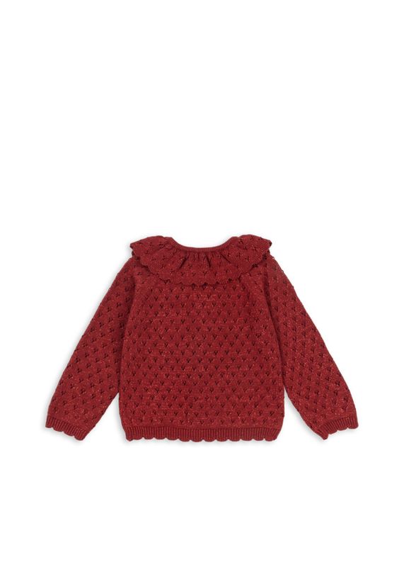 HOLIDAY KNIT CARDIGAN (Rød)